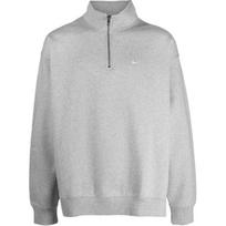 Nike Solo Swoosh Men's Fleece Quarter-Zip Top DQ5209-063 XXL pilka