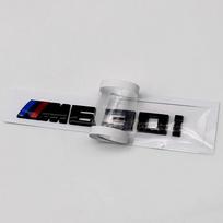 3D ABS Automobilio raidės M Logotipo Lipdukas Galinės bagažinės Emblema Blizgi juoda BMW M340i M340d M530i M440i M630i M550d M850i M760Li tu2 M340 i gray