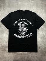 Discworld Sons of Pratchett Grim Reaper T-shirt XL white