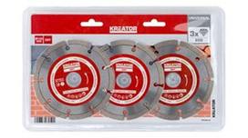Deimantinis segmentinis diskas 125mm, 3 vnt.