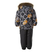 Huppa Žieminis komplektas LASSE, gray pattern/ gray, 74