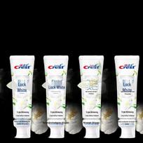 Crest Dual-Color Whitening Toothpaste white