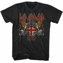 Def Leppard Lion Crest Men’s T Shirt, Shirt For Music Fan Unisex T-Shirt XL brown