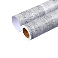 1 ritinėlis medžio rašto vinilinė sienų danga durims, spintai, spintelėms, stalui, baldams, vandeniui atsparios lipnios dekoracijos namų dekoro plėvelė 40x100CM white