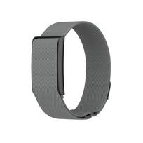 Nylon Sport Band Loop Design 22mm Fitness Tracker Strap Breathable Adjustable Replacement Wristband for Amazfit Helio Strap tamsiai pilka spalva