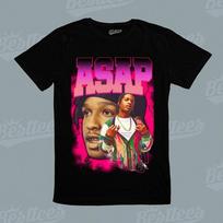 A$AP ASAP ROCKY American HIP-HOP Rap Artist Rock R&B Music Cool Band Tee T-shirt S įvairiaspalvis