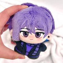 Game Stardew Valley Shane Plush Doll Sebastian Sam Peripheral Stuffed Doll Toy Plushie Pendant Keychain Fans Collectible Gifts pink