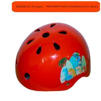 Xuanling Children's Knee Pads and Wrist Guards Outdoor Training Skating Protection Ice Skating Protective Gear Set Sports Fitness Six-Hole Helmet Red / One size raudona
