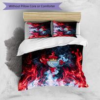 Celta Vigo FC Printed 3PCS Bedding Set Breathable Duvet Cover with Pillowcases Decorative Bed Linen for Bedroom Home 135cm*200cm