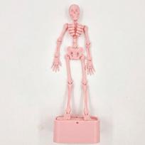 Šviečiantis šokantis skeletas akvariumo burbuliatorius skeletas povandeninis dekoras rekvizitas akvariumų entuziastams žalia