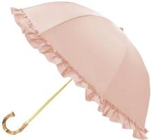 Kamio Japan Rožinė Trick sulankstomas skėtis nuo saulės su UV apsauga, raukiniais, dūminės spalvos, 2 sekcijų, 50 cm, 100% blokavimas, 100% apsauga, dizainas, rožinis. beige