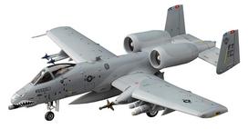 Hasegawa JAV oro pajėgų Thunderbolt II plastikinio modelio rinkinys E43 1/72 A-10C pilka spalva