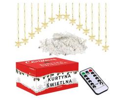 LED šviesos užuolaida su nuotolinio valdymo pulteliu (CD004)