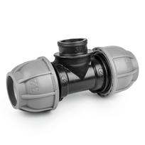 Trišakis jungtuvas Bradas PE vamzdžiams 20 mm / 1/2" vid.sr., PN10