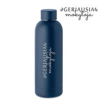 Metalinė termo gertuvė "Geriausia mokytoja" (500ml), Juoda