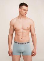 Vyrų medvilniniai šortai-bokseriai G-MAN 20401/60 Giulia, spalva dusty blue