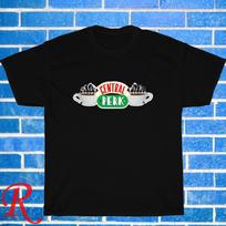 New!  Central Perk Coffeshop Black  Grey  Navy  White Size S-5XL Unisex T-Shirt XL white