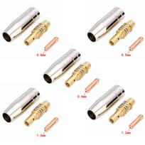 3 vnt. Binzel 15AK laidus antgalis Suvirintojo antgalio dalis MIG suvirinimo degikliui Suvirinimo 0,6/0,8/0,9/1,0/1,2 mm Suvirinimo priedai 0.8MM