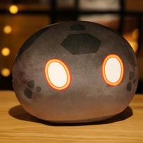 10cm Genshin Slime Plush Pendant Toys Genshin Impact Stuffed Pillow Cute Anime Game Original God Cosplay Fans designed for Kid Gift 10cm gray