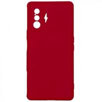 „Evelatus Xiaomi Poco F4 GT“ nano silikoninis dėklas, minkštas lietimui, raudonas, TPU, su minkštu lietimu