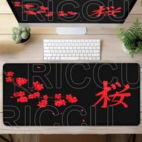 HD Printing XXL Cherry Blossoms Mousepad Computer Table Large Mouse Pad Art Sakura Keyboard Rug expand Desk Mat PC Accessories 400x800x2mm white