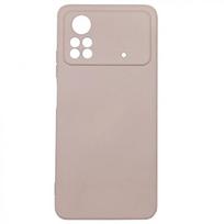 „Evelatus Xiaomi Poco X4 Pro 5G“ nano silikoninis dėklas, minkštas lietimui TPU, smėlio spalvos