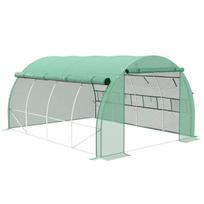 Šiltnamis plėvelinis, 3,97x3x2 m, plieninis rėmas, 1 vnt