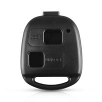 Remote Car Key Shell For Toyota Corolla Land Cruiser Yaris Camry Rav4 For Lexus Rx300 Es300 2/3 Buttons Fob Key Case Logo (as the picture,For Toyota) black
