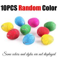 1020Pcs Funny Hatching Dinosaur Eggs Magic Growing Surprise Egg Crack Open Dinosaur Egg Novelty Gag Toy Birthday Party Gift Zyf as shown red