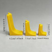 3-Pack Hole Drilling Guide Rails With V-Groove Fit Design | Square Positioning Tool More Durable Than Round Rails A4