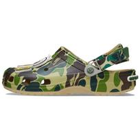 Crocs x A BATHING APE Classic Clog Clogs Unisex Tea Brown 209627-212 41-42