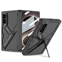 Skirta Samsung Z Fold8 telefono dėklas Magnetinis vyris Stovas Pilnas apsauginis dangtelis Galaxy Z Fold 8 gray