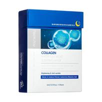 FARMSTAY COLLAGEN WATER FULL MOIST naktinės veido kaukės (4 ml x 20 vnt.)