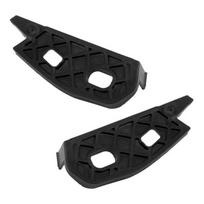 2x For 2016-2024 Chevrolet Malibu Left & Right Bumper Cover Upper Guide Retainer black