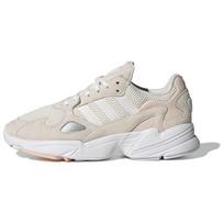 Adidas Originals Falcon Neslystantys Atsparūs Dilimui Žemi Sportbačiai Moteriški Smulkūs Smėlio Spalvos Sportbačiai IH5228 36