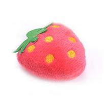 Kačiuko katžolės žaislas Dekoratyvus Patogus Vaisinis Morkos Katės kramtomi žaislai kačiukui Strawberry pink