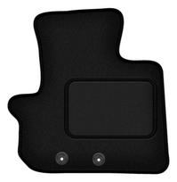 Driver's mat black for: Toyota IQ hatchback (2009-)