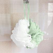 Loofah Bath Shower Sponge Pouf Mesh Ball Exfoliating Premium mėlyna