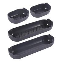 4Pcs Baking Mold Loaf Pan Heat Resistant Toast Bread Mould Food Grade Silicone Baguette Baking Tray DIY Kitchen Oven Cake Tools gray