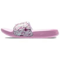 Under Armour Women's UA Ignite Select Graphic Pink Slides 3027223-602 36.5 gray