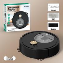 Smart Robot Vacuum Cleaner: Fully Automatic Sweeping, Mopping & Suction with Remote Control white
