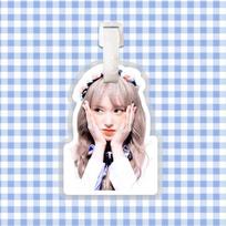 Cheng Xiao Luggage Tag Backpack Charm Ornament - Douyin Style gray