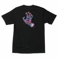 Santa Cruz SCREAMING OBSCURE HAND Skateboard T Shirt BLACK XXXL gray