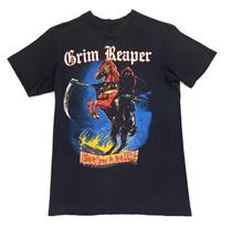 Vintage GRIM REAPER See You in Hell T-Shirt Full Size Gift For Fan RS274 XXL blue