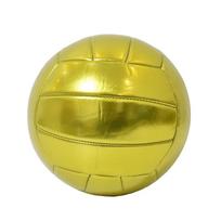 Size 5 Beach Volleyball Sports Ball for Outdoor Recreational Play Official Match Quality Durable Construction auksinė