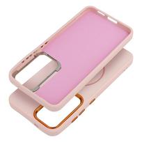 FRAME MAG COVER dėklas, suderinamas su MagSafe, SAMSUNG A37 pudros rožinės spalvos