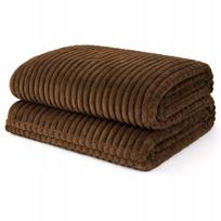 Pledas lovai, plonas, vasarinis, 200x220, rudas, STRIP BROWN Chocolate