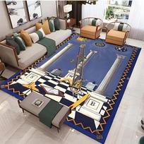 Freemasonry Modern Rugs home capital community freemason area rugs non-slip mats decorative personalized gift carpet door mat 40x60cm
