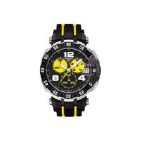 Tissot Kvarcinis mechanizmas 100m atsparumas vandeniui Vyriški laikrodžiai Laikrodis 45mm Juodas ciferblatas Plieno laikrodžio korpusas Guminis dirželis T092.417.27.057.00 Black Regular Watch Box