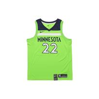 Nike Minnesota Timberwolves Andrew Wiggins NBA Jersey Green Men's 877213-313 L black